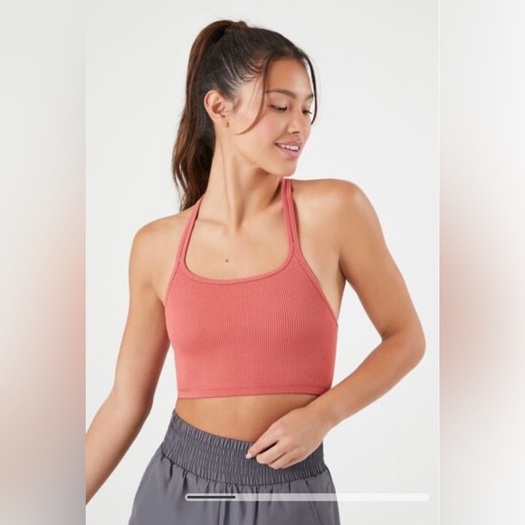 Forever 21 Seamless Caged-Back Sports Bra - Picture 5 of 5